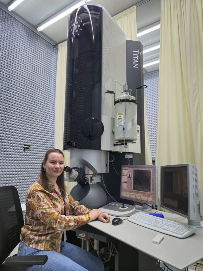 Valerie Theuns at INL Valerie Theuns at INL